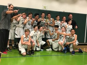 The Gaynor Gators posed with their championship trophy for the first time in school history!