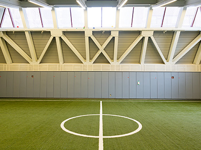 Interior of the Field House