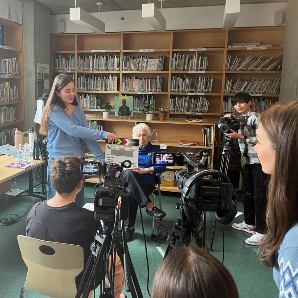 Students interview Holocaust survivors for Names, Not Numbers