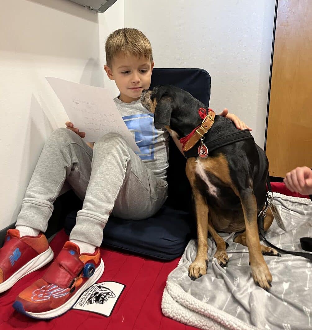 A Doggone Great Reading Partner is Back at Gaynor!