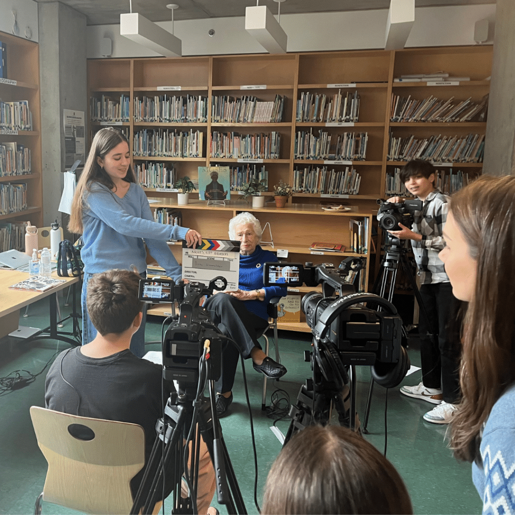 Students interview Holocaust survivors for Names, Not Numbers
