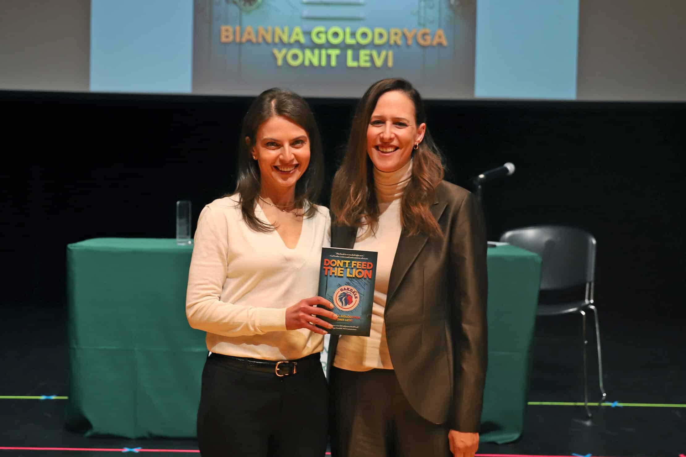 Journalists and Authors Bianna Golodryga and Yonit Levi Encourage Students to Speak Out Against Prejudice