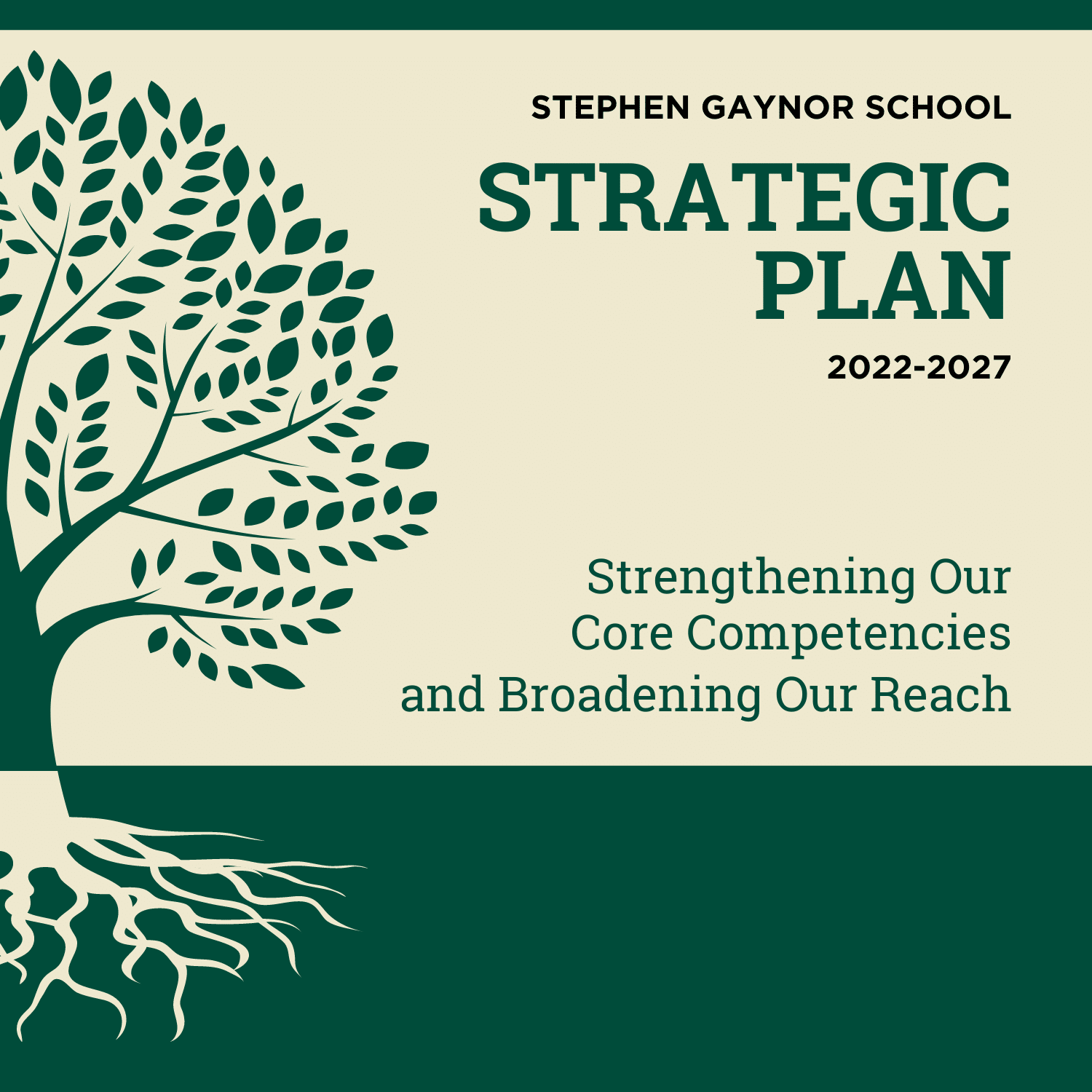 Strengthening Our Core Competencies and Broadening Our Reach: Strategic Plan 2022-2027