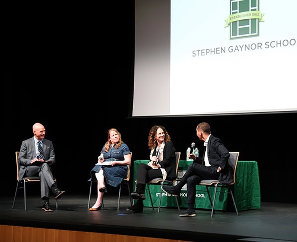 The panelists.