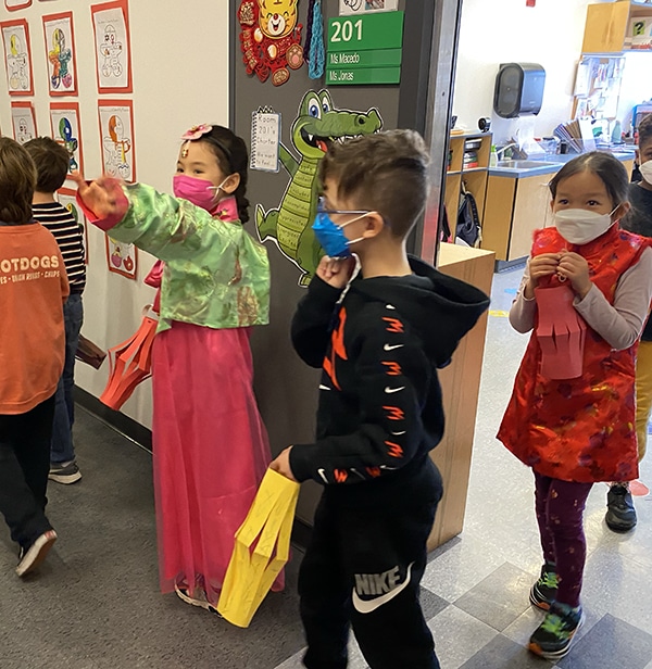 Gaynor Students are Roaring into the Year of the Tiger